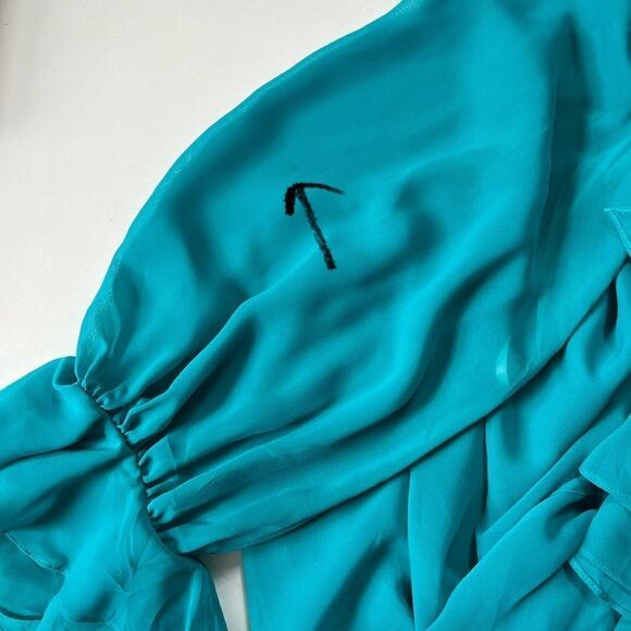 MIKAEL AGHAL Scoop Neck Midi Length Dress 0 - Picture 10 of 12